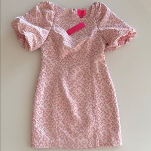 Lilly Pulitzer Pink Fitted Women’s Dress